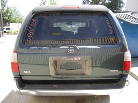 1996 TOYOTA 4RUNNER SR5 GREEN 3.4L MT 4WD Z16355